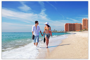 1km zur Küste und Stränden