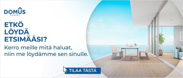 Löydä täydellinen kotisi Domus Venarin kanssa