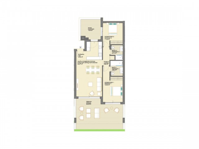 Penthouse avec 3 Chambres  à Estepona