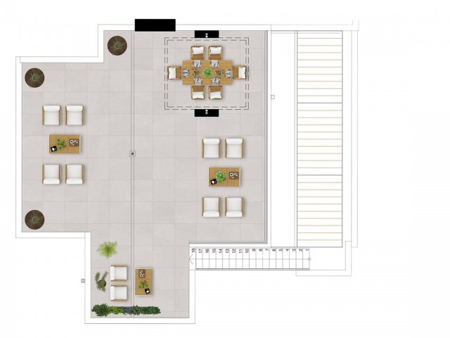 3 Schlafzimmer Apartment in Istán
