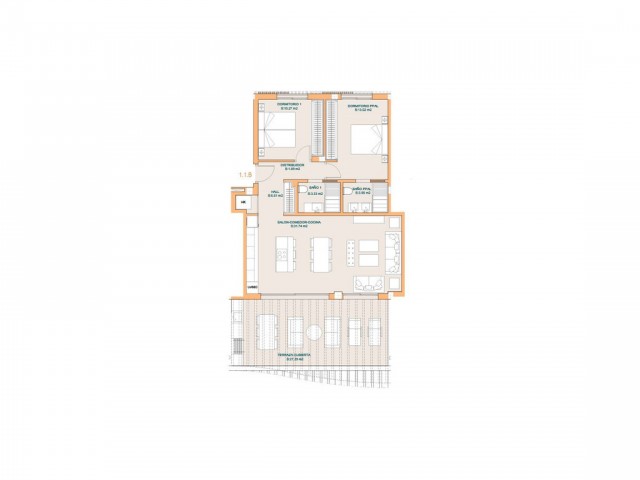 Apartamento con 2 Dormitorios  en Fuengirola