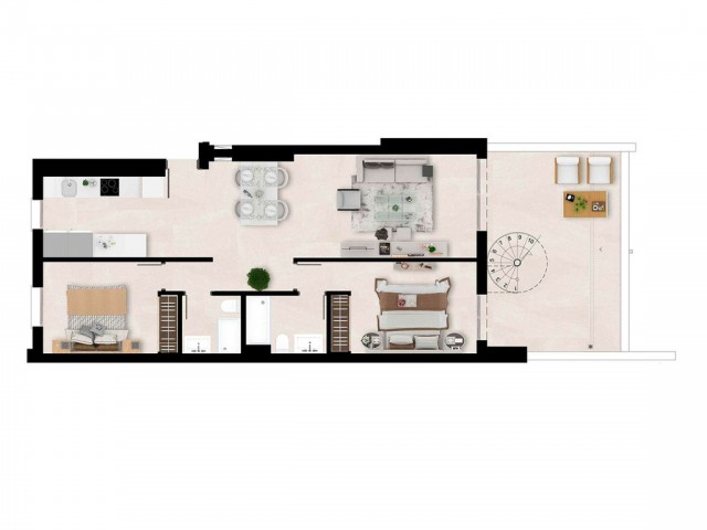 3 Slaapkamer Appartement in Estepona