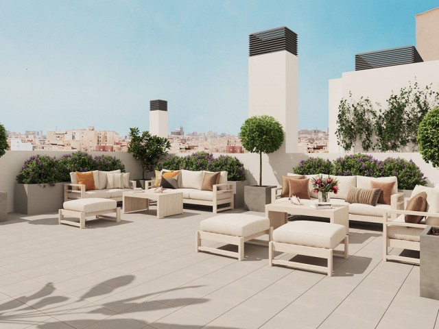 Apartamento con 2 Dormitorios  en Málaga Centro