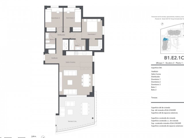 Appartement avec 3 Chambres  à Estepona