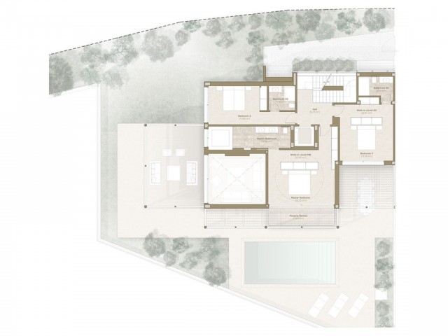 5 Soveroms Villa i Marbella