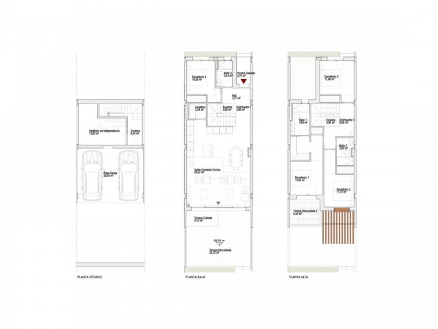 Maison mitoyenne avec 4 Chambres  à El Chaparral