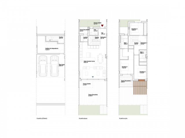 Maison mitoyenne avec 4 Chambres  à El Chaparral