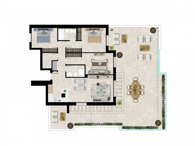 Penthouse in Casares