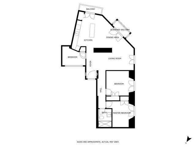 Apartamento con 3 Dormitorios  en Centro Histórico