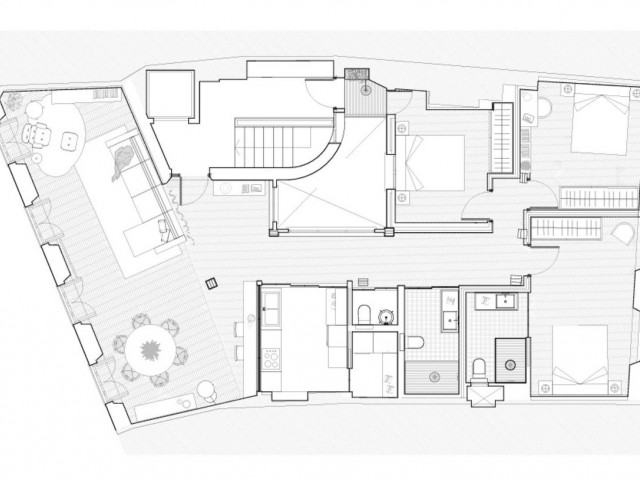 Ático con 4 Dormitorios  en Málaga Centro