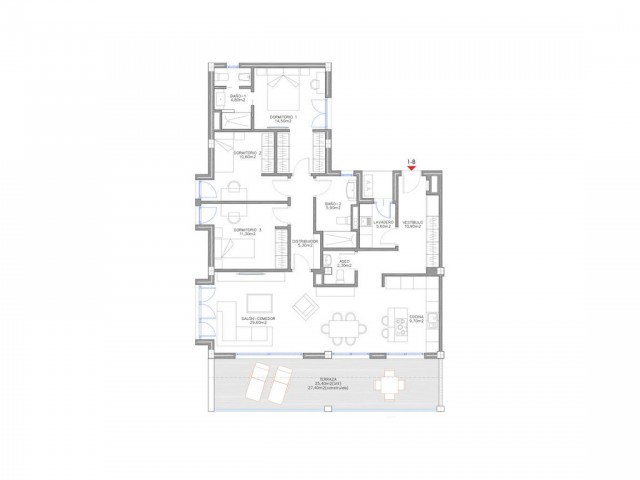 3 Bedrooms Apartment in Benalmadena Costa