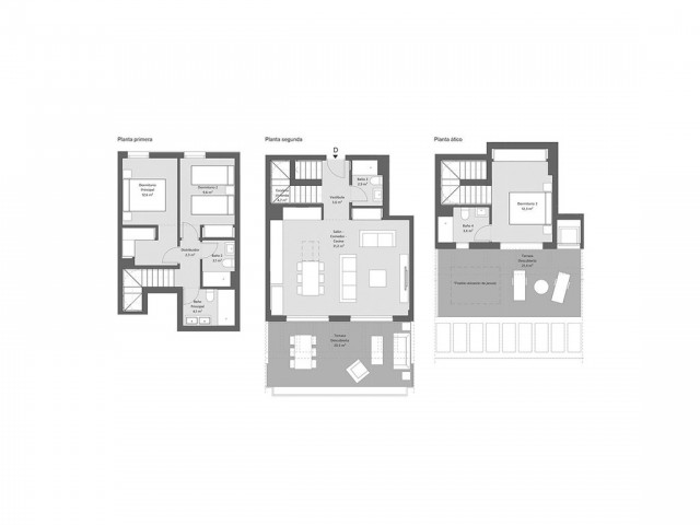3 Slaapkamer Appartement in Cancelada