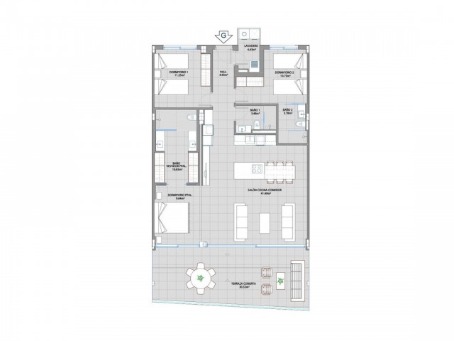 2 Schlafzimmer Apartment in Benalmadena Costa