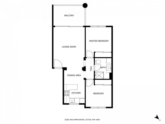 Apartamento con 2 Dormitorios  en Miraflores