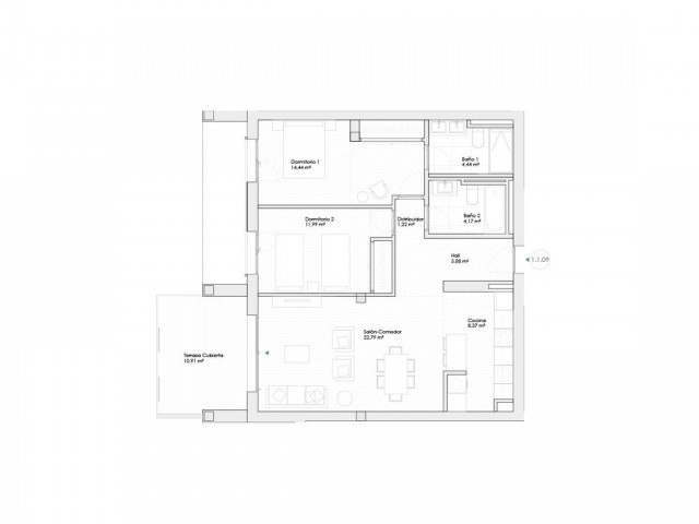 Penthouse in Estepona
