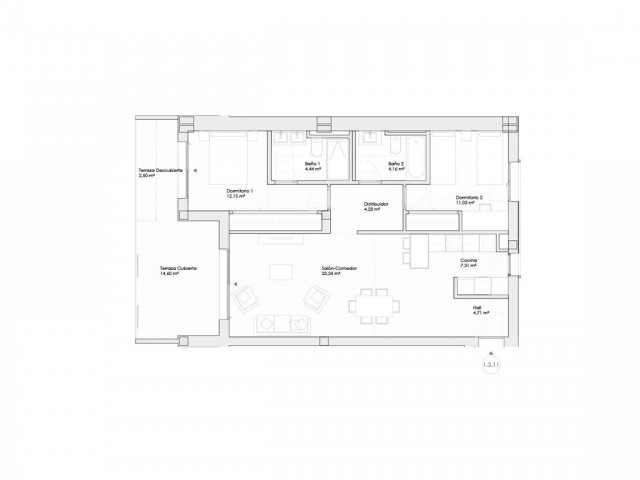 Penthouse in Estepona