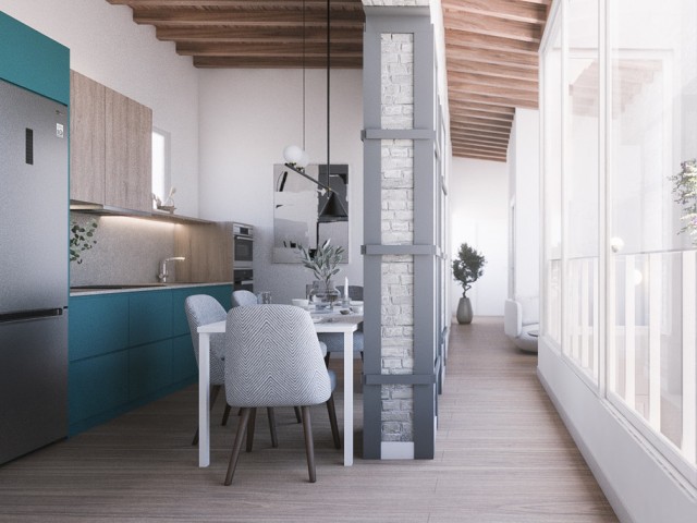 Apartamento con 2 Dormitorios  en Centro Histórico