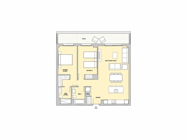 3 Schlafzimmer Apartment in Estepona