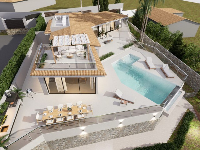 5 Sovrums Villa i Elviria