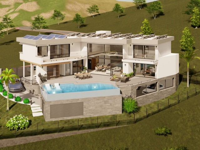 Villa con 4 Dormitorios  en Mijas
