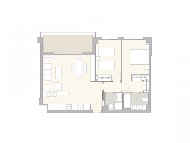 3 Schlafzimmer Apartment in Casares Playa