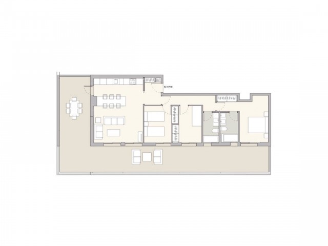 3 Schlafzimmer Apartment in Casares Playa