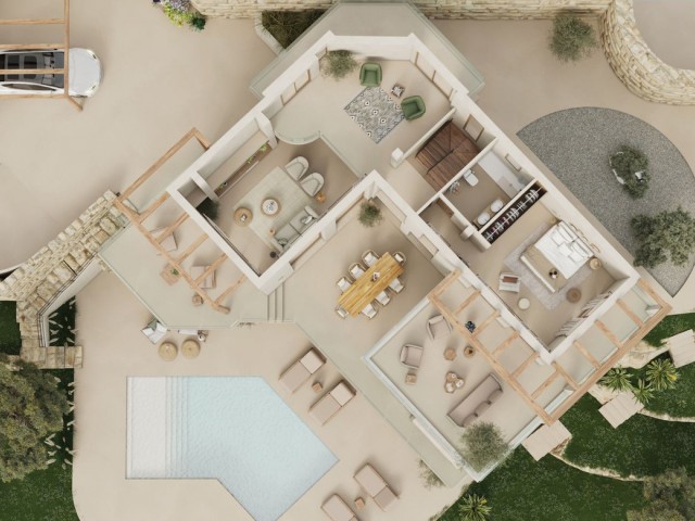 4 Soveroms Villa i Manilva