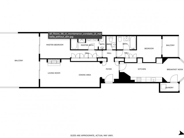 Apartamento con 2 Dormitorios  en Marbella