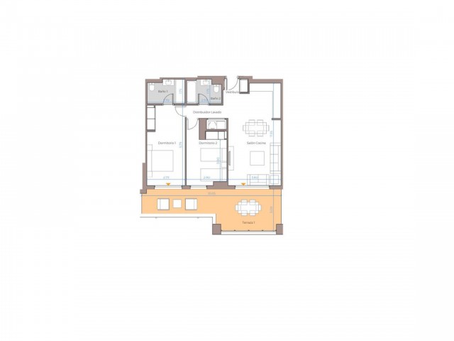 Ático con 3 Dormitorios  en Benalmadena Pueblo