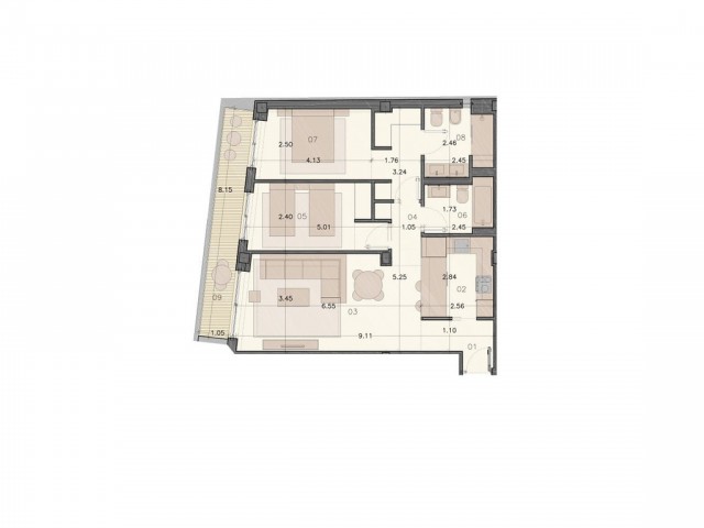 Penthouse avec 3 Chambres  à Fuengirola