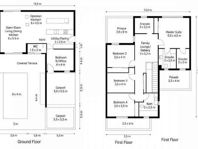 4 Soveroms Villa i Atalaya