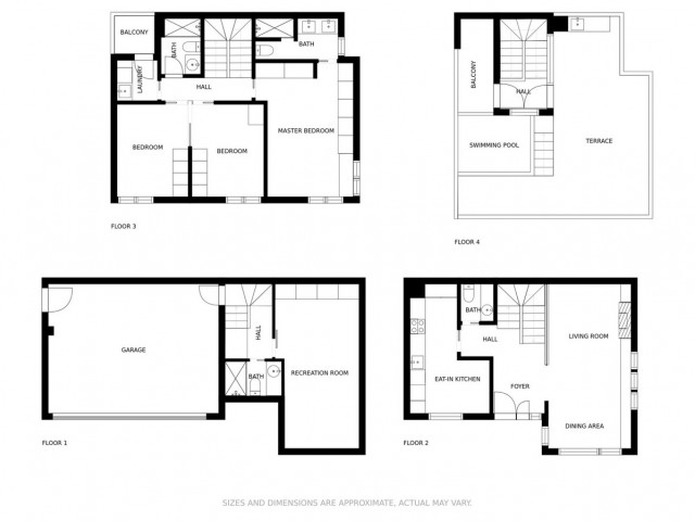 Villa avec 4 Chambres  à Málaga
