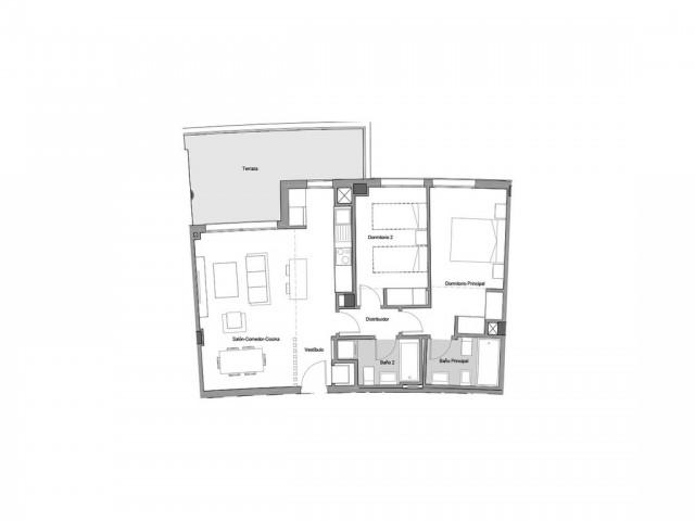 Appartement avec 2 Chambres  à Estepona