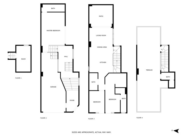 Adosado con 3 Dormitorios  en Málaga