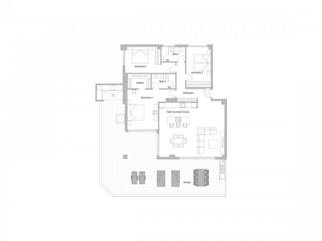 2 Schlafzimmer Apartment in Benalmadena