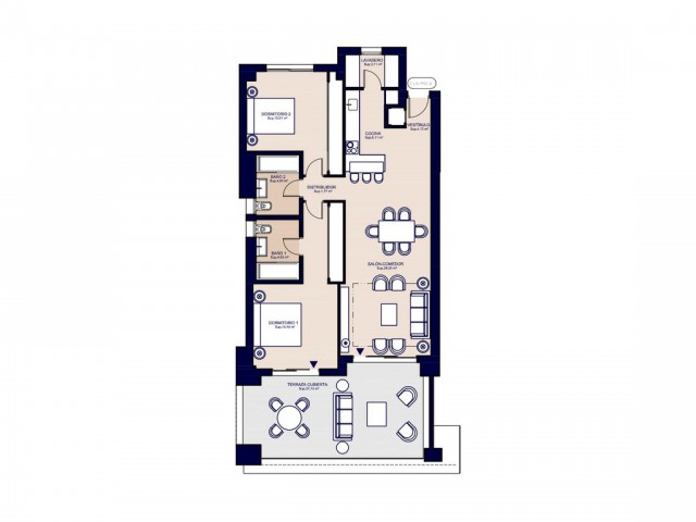 2 Slaapkamer Appartement in Selwo