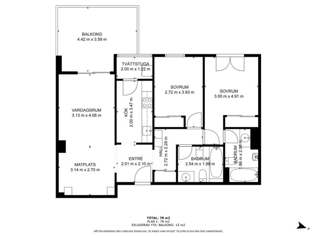 Kattohuoneisto Nueva Andalucía
