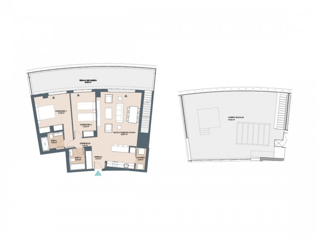 Apartamento con 2 Dormitorios  en Selwo