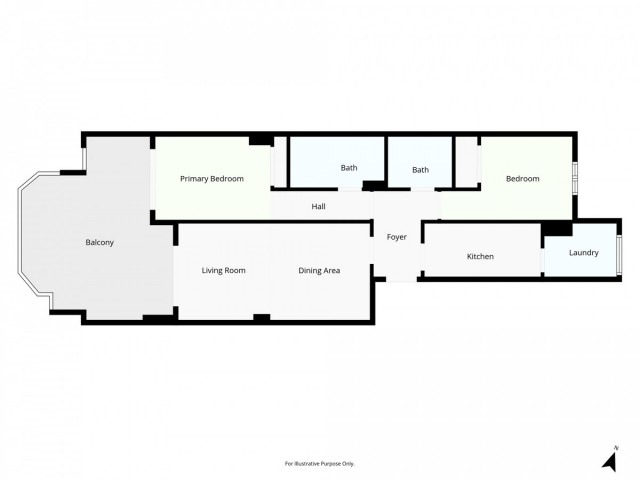 2 Bedrooms Apartment in Calahonda