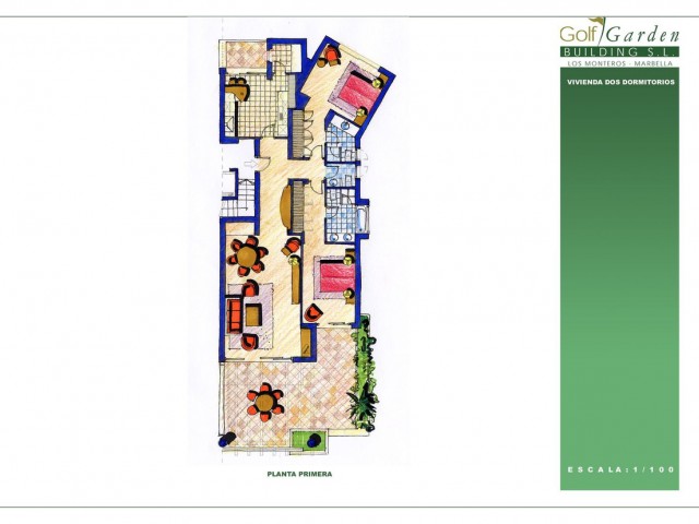 2 Makuuhuoneen Huoneisto Río Real