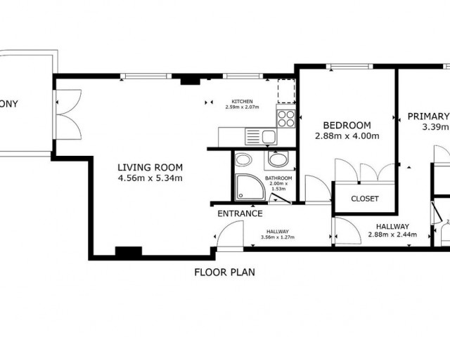 2 Bedrooms Apartment in Málaga Centro
