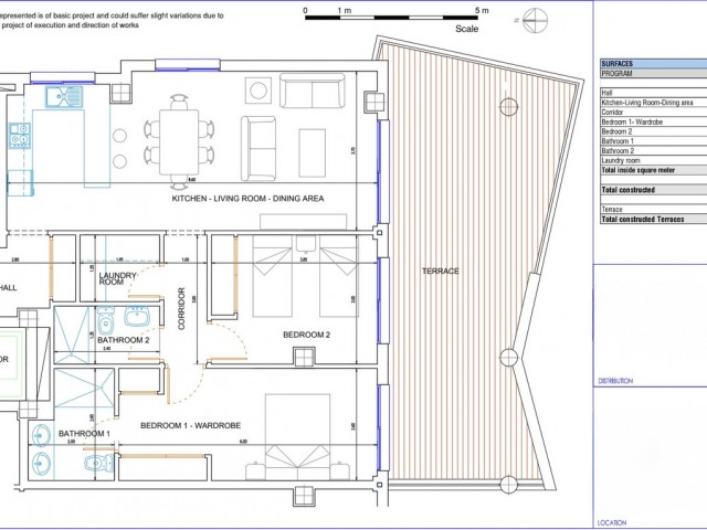 Appartement avec 2 Chambres  à Las Lagunas