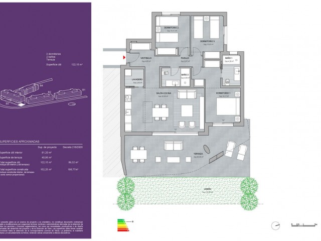 3 Schlafzimmer Apartment in Calanova Golf