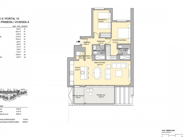 4 Bedrooms Apartment in Casares