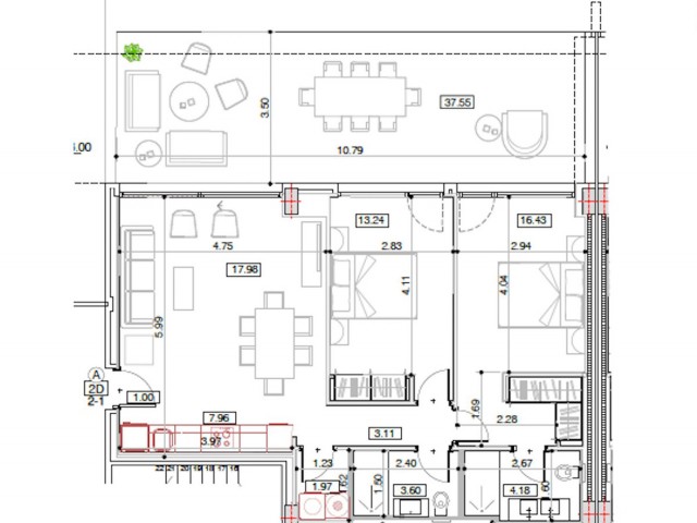 2 Soveroms Leilighet i San Pedro de Alcántara