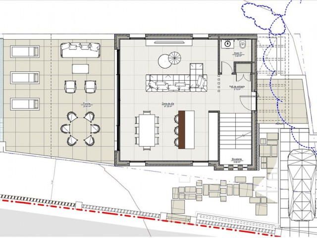 Villa avec 4 Chambres  à El Rosario