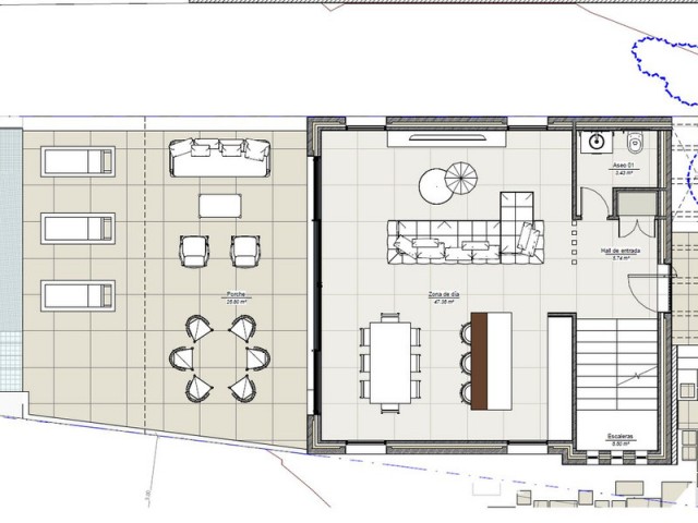 Villa avec 4 Chambres  à El Rosario