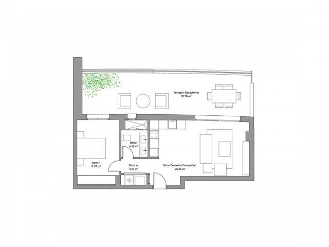 2 Slaapkamer Appartement in Torremolinos