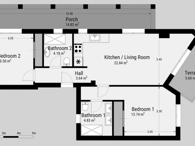 Penthouse in La Cala de Mijas