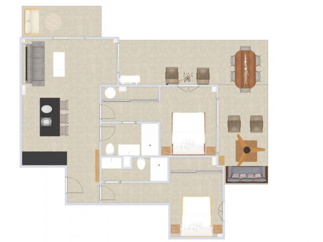 2 Makuuhuoneen Huoneisto Puerto Banús